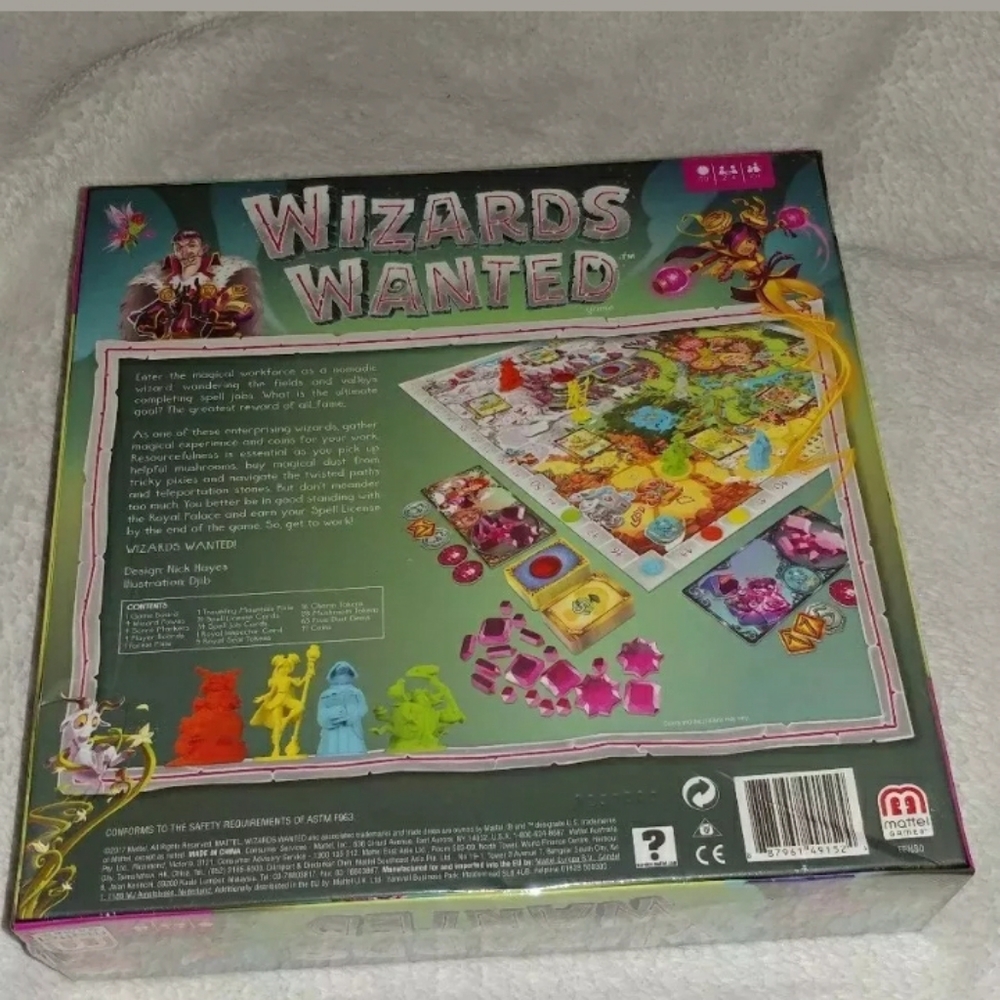 Wizard wanted board Game - Picture 2 of 4